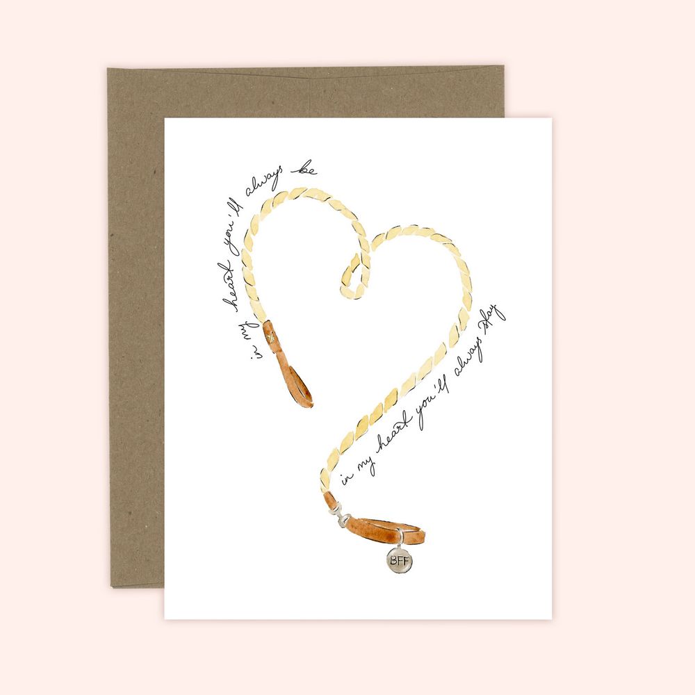 Almeida Illustrations Rainbow Pet Loss Sympathy Card