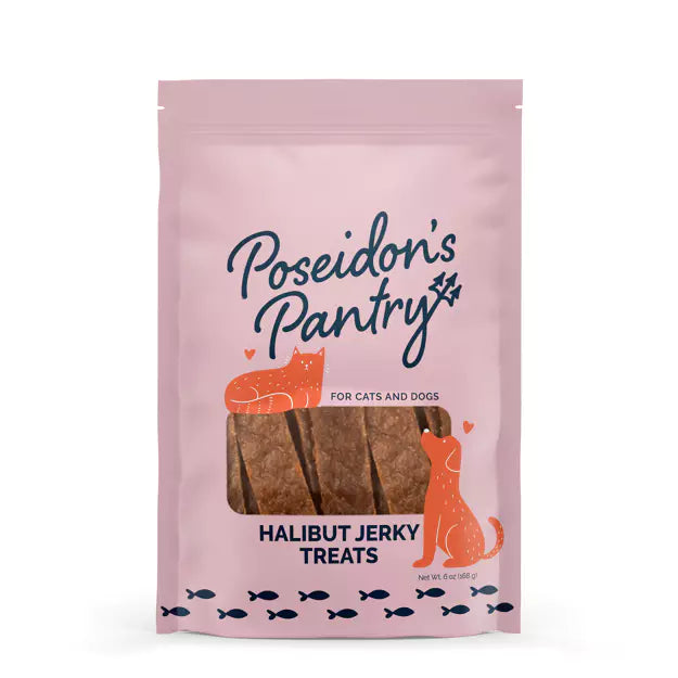 Poseidon's Pantry Halibut Jerky 85g