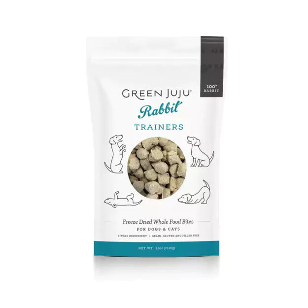 Green Juju Freeze Dried Trainers Rabbit 71g