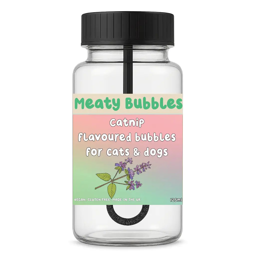 Meaty Bubbles Catnip Bubbles