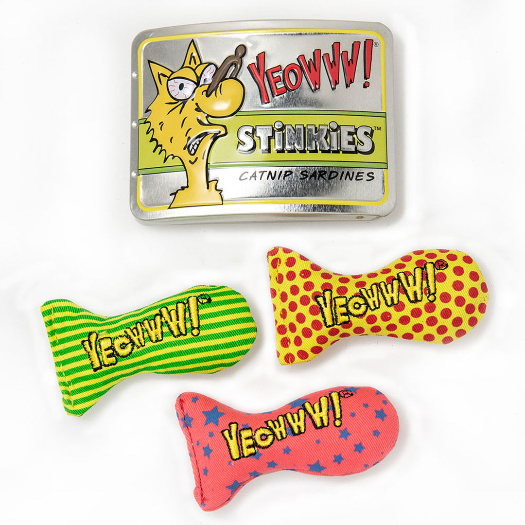 Yeowww Tin Of Stinkees Cat 3pk