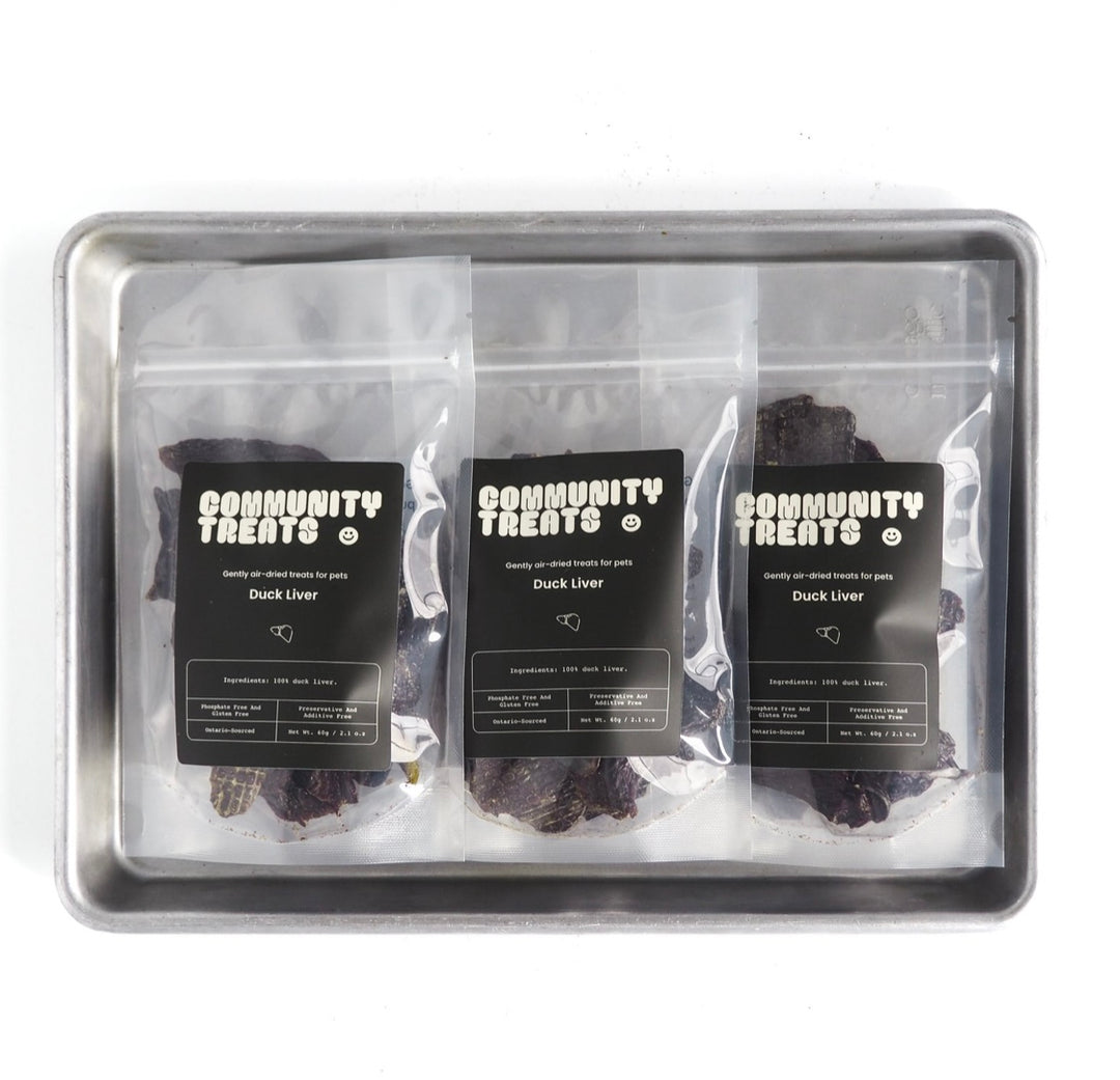 Community Treats Duck Liver 60g