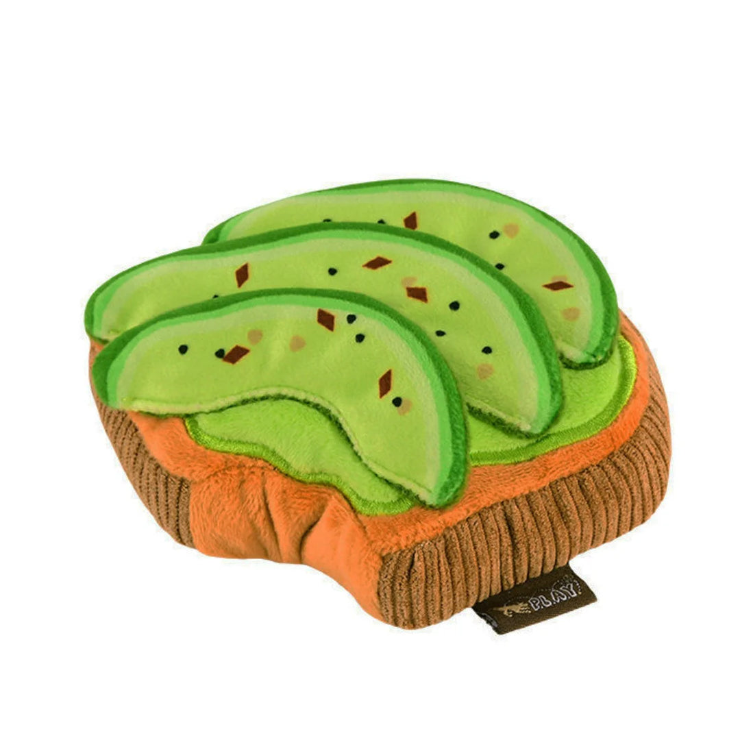 PET P.L.A.Y. Plush Barking Brunch Collection Avo-doggo Toast