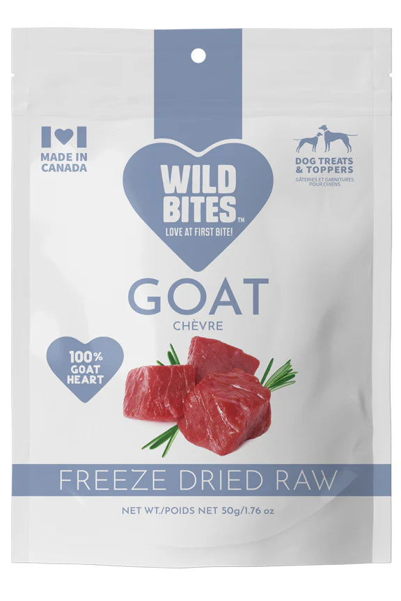 Wild Bites Freeze Dried Goat 50g