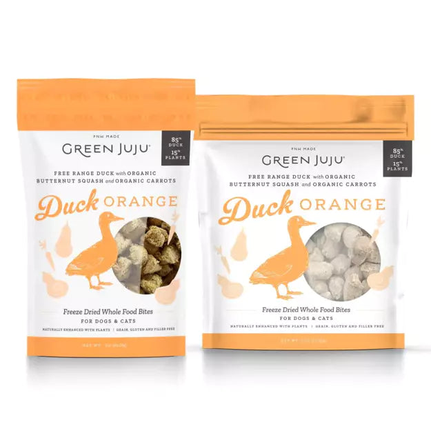 Green Juju Freeze Dried Whole Food Bites Duck 85g