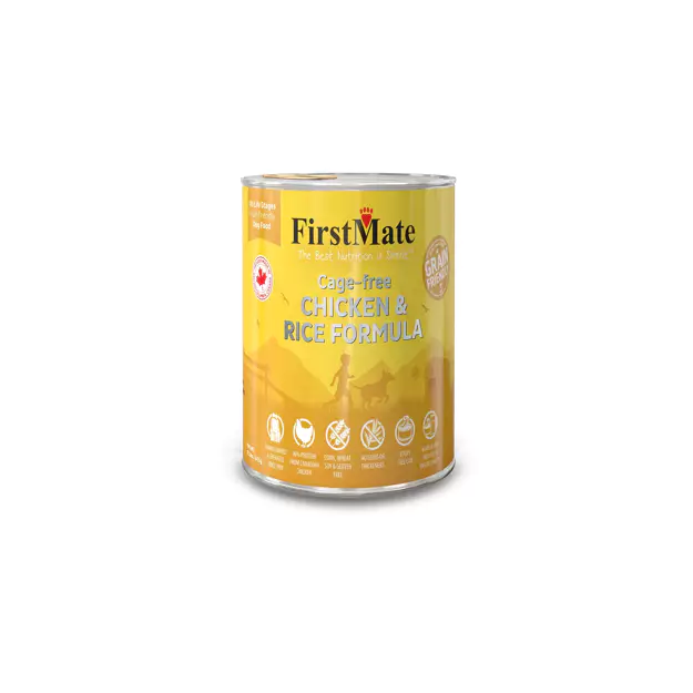 FirstMate Grain Friendly Chicken With Rice Dog Can 345g