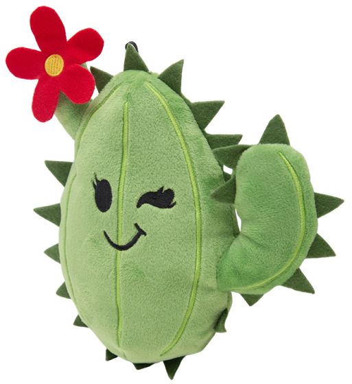 Dog toy with sad best sale cactus inside