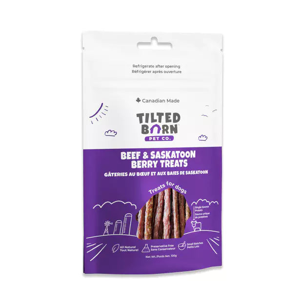 Tilted Barn Pet Co. Beef & Saskatoon Berry