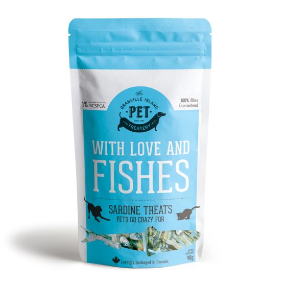 Granville Dried Sardines With Love And Fishes Treats