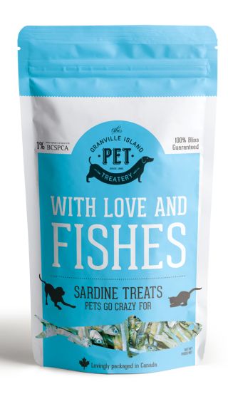 Granville Dried Sardines With Love And Fishes Treats