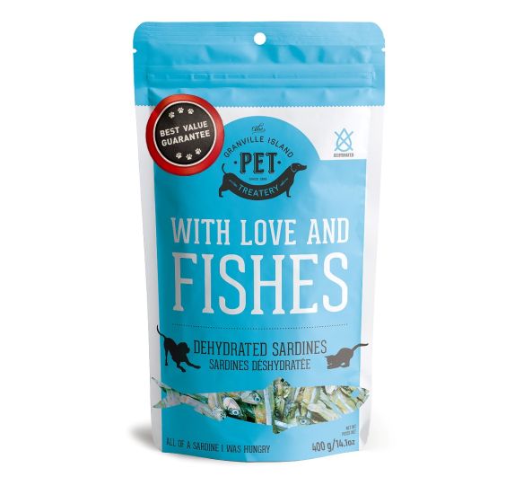 Granville Dried Sardines With Love And Fishes Treats