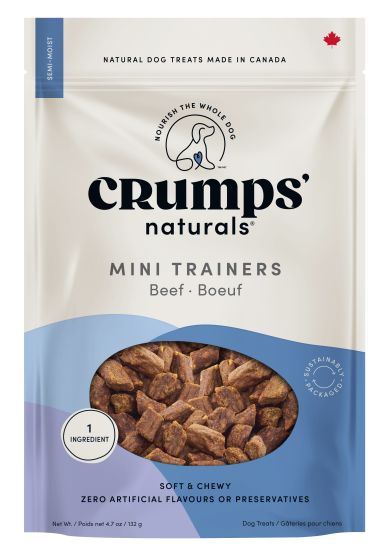 Crumps Mini Trainers Beef Semi Moist Dog Treats