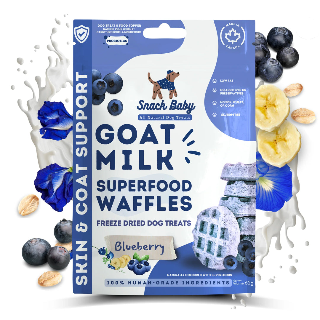 Snack Baby Superfood Waffles Blueberry