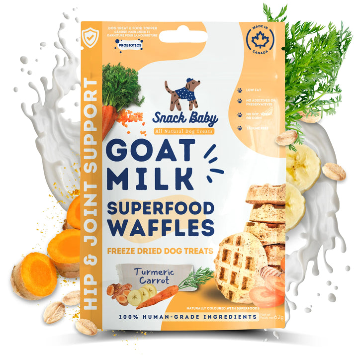 Snack Baby Superfood Waffles Turmeric Carrot