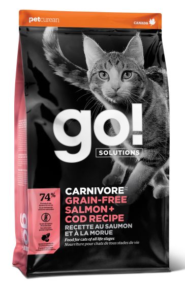 Go Carnivore Grain Free Salmon Cod Cat Food