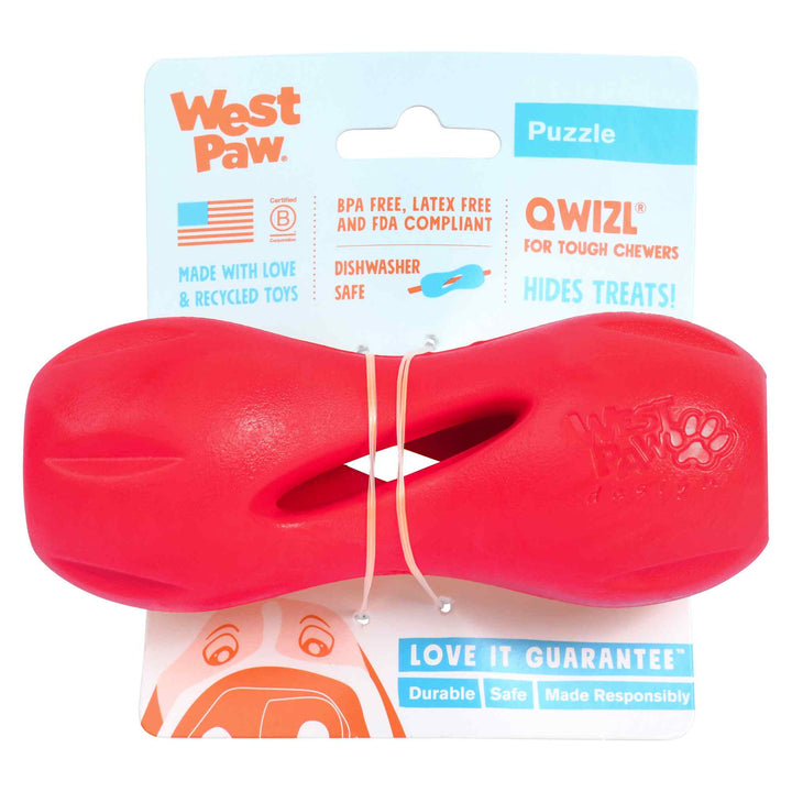 West Paw Qwizl Small Red