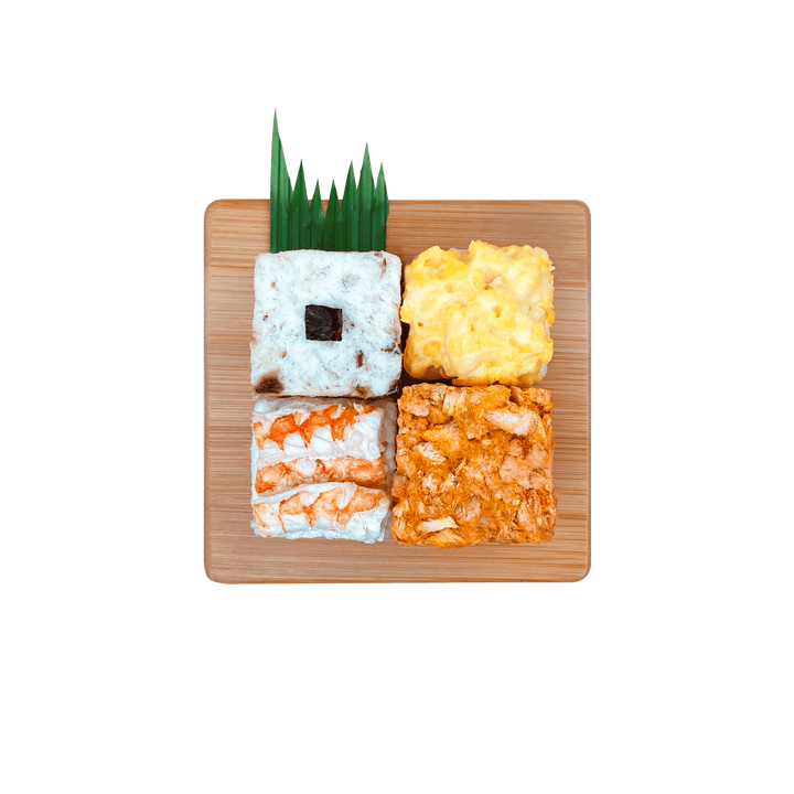 Pupper Squares 4 PC. Sushi Sampler For Dogs