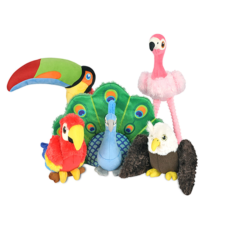 PET P.L.A.Y Fetching Flock Birds Nest Collection Flamingo