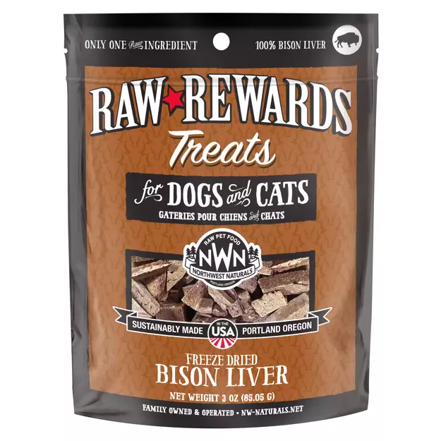 Northwest Naturals Freeze-dried Treats 85g - Bison Liver