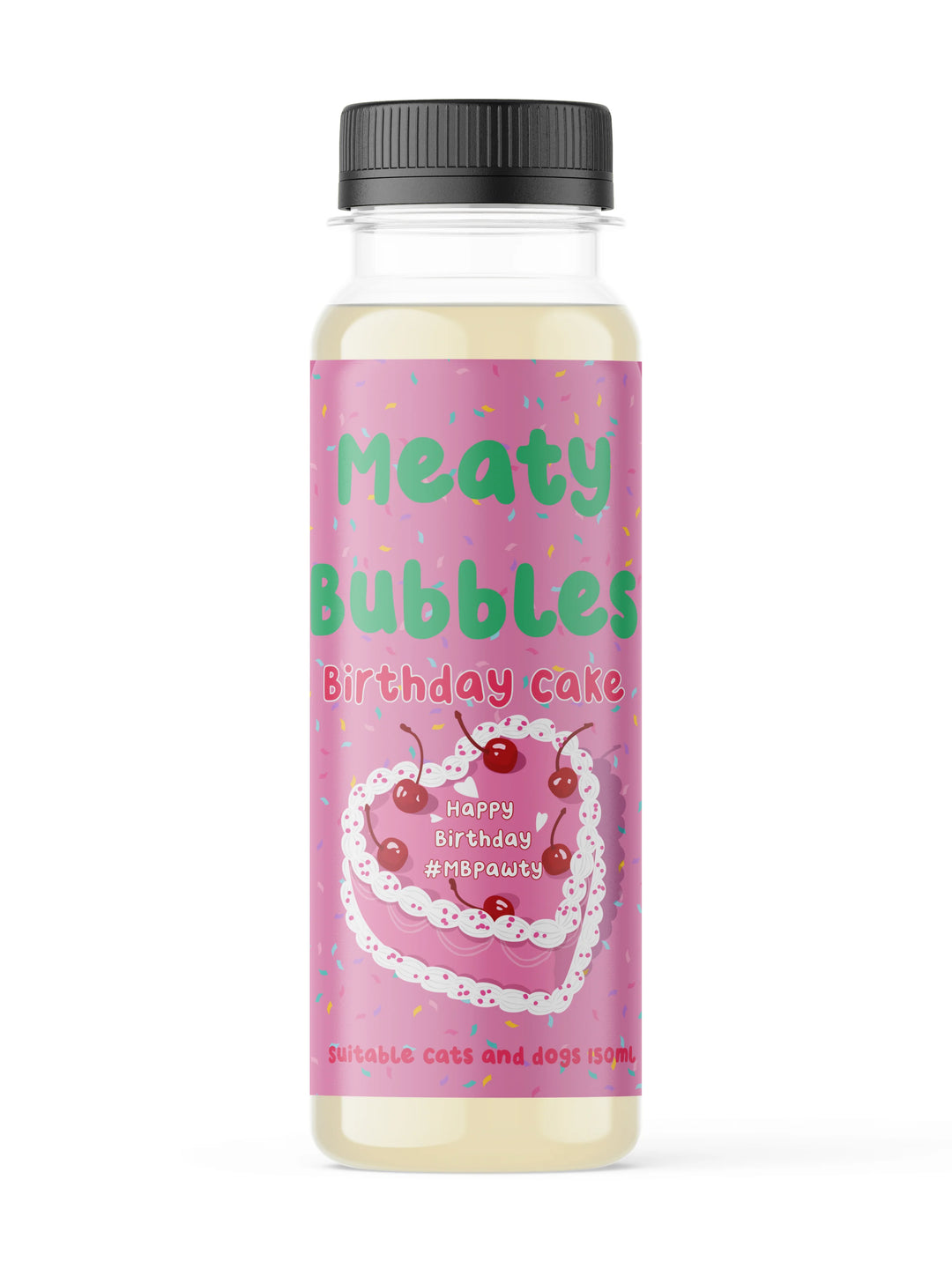 Meaty Bubbles  Birthday Cake