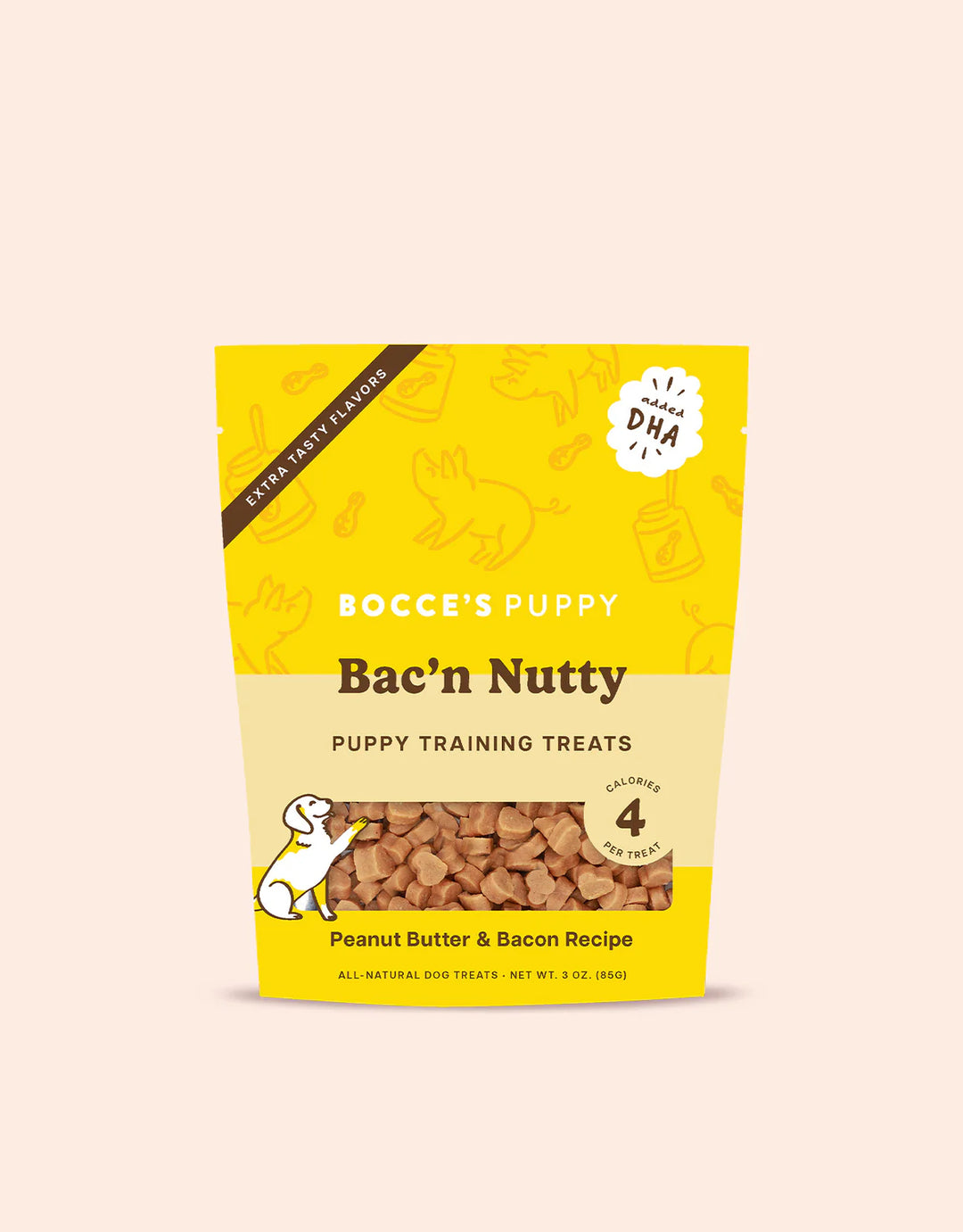 Bocce's Bakery Bac'n Nutty Peanut Butter & Bacon 6oz