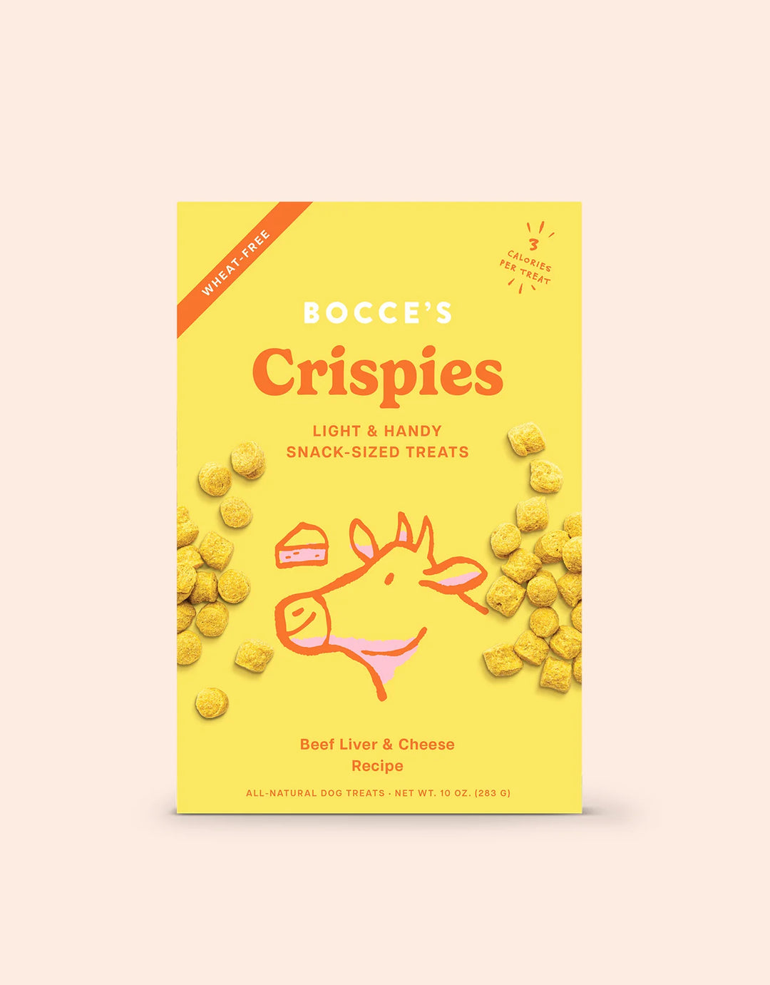 Bocce's Bakery Crispies Beef Liver + Cheese Recipe Dog Treats 10oz