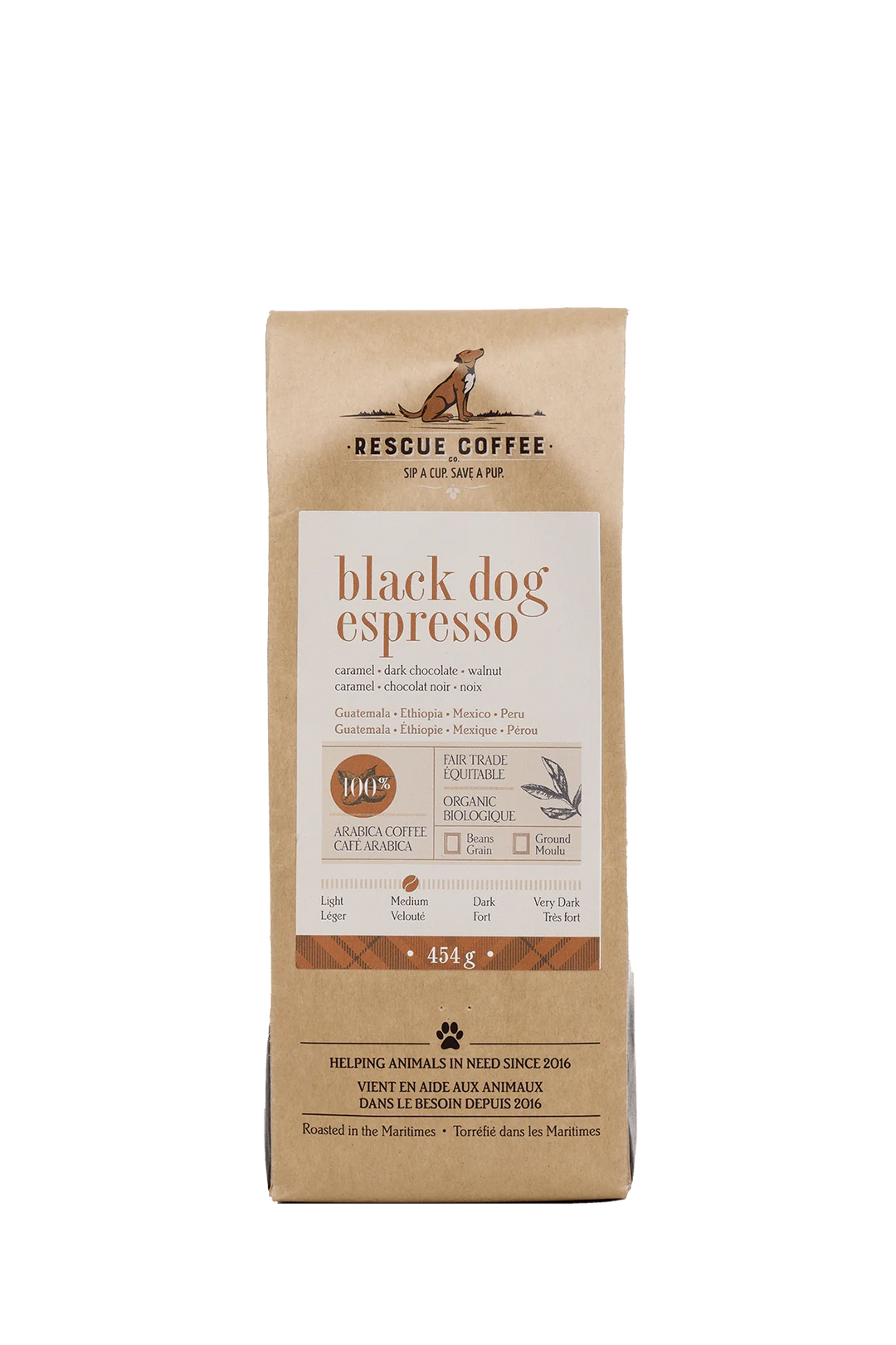 Rescue Coffee Black Dog Espresso