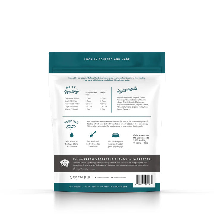 Green Juju Freeze Dried Bailey's Blend