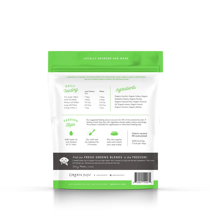Green Juju Freeze Dried Blend Just Greens