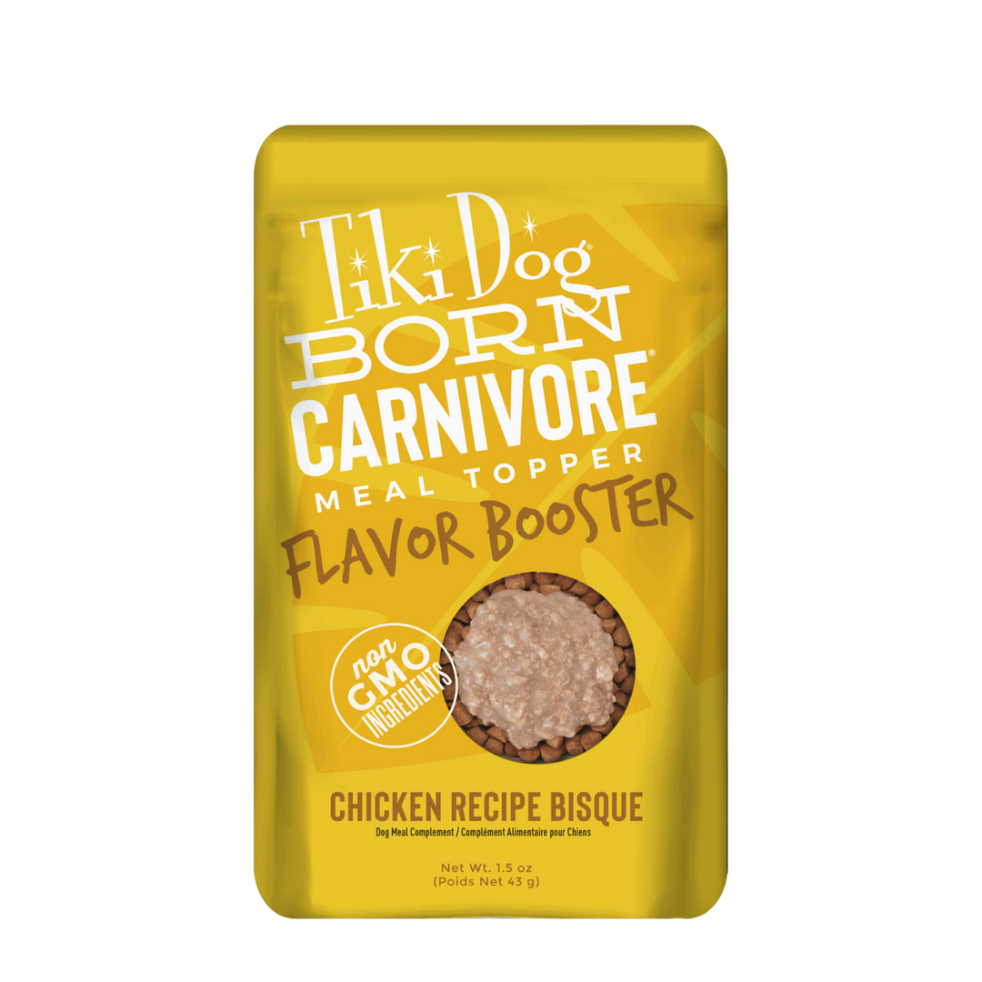 Tiki Dog Born Canivore Chicken Bisque Topper 1.5oz