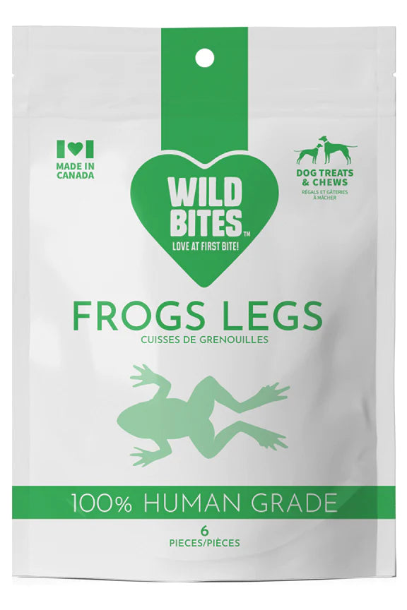 Wild Bites Freeze Dried Frog Legs 6pc