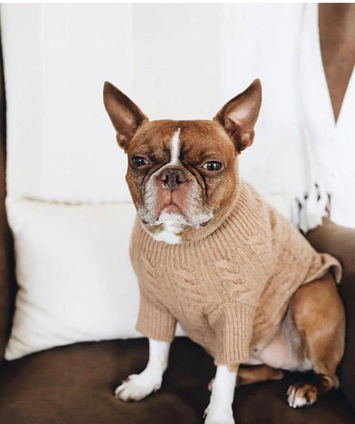Ruby Rufus 100% Cashmere Sweater Sand