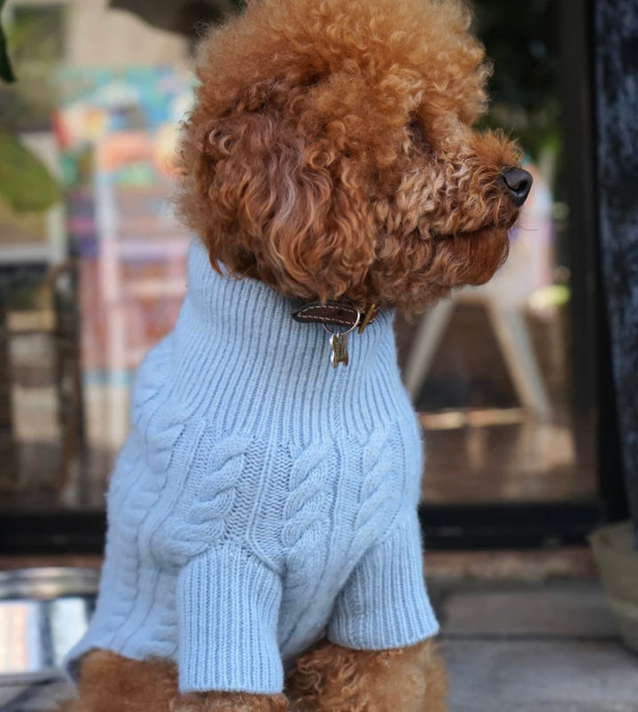 Ruby Rufus 100% Cashmere Sweater Cloud