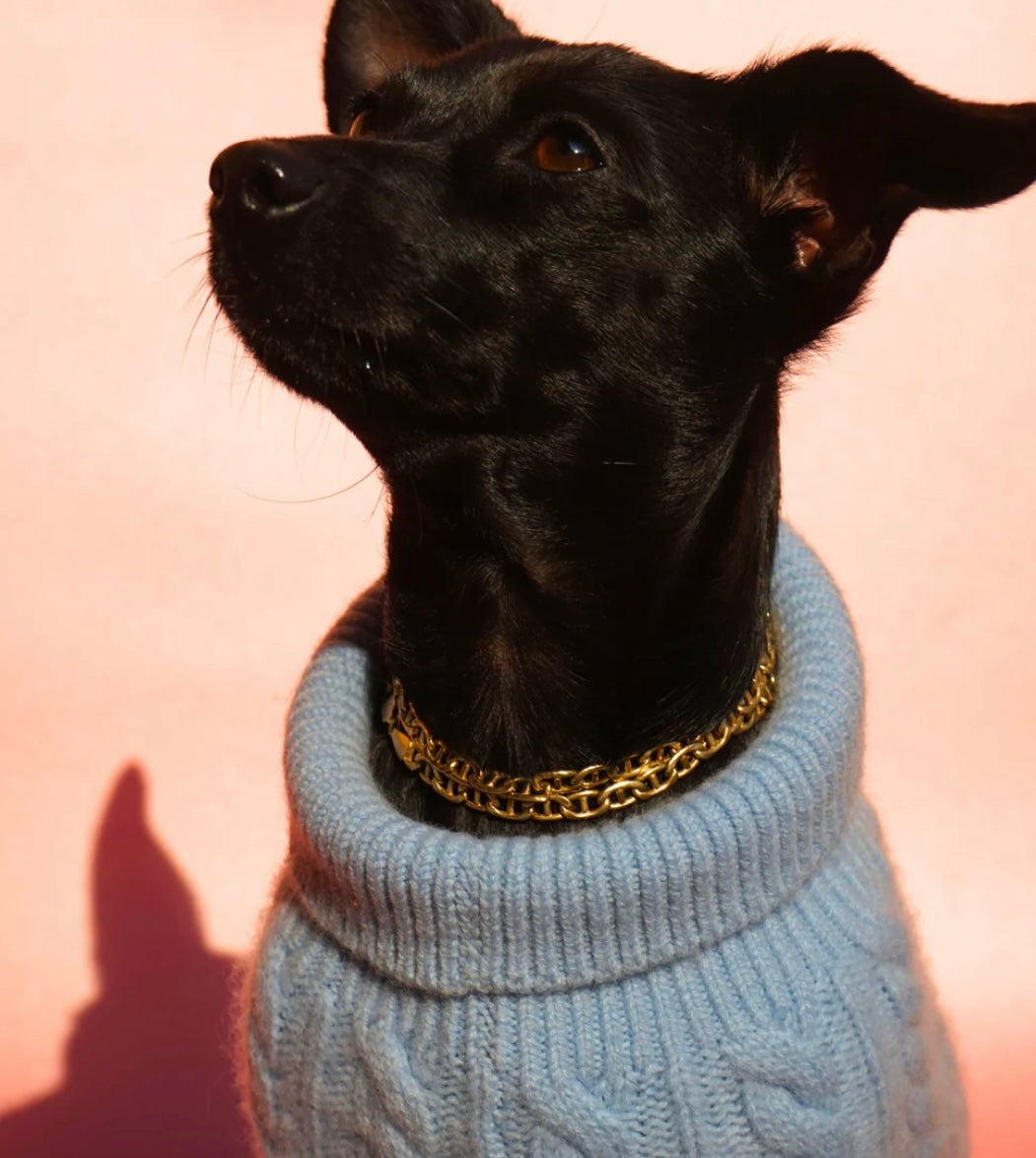 Ruby Rufus 100% Cashmere Sweater Cloud