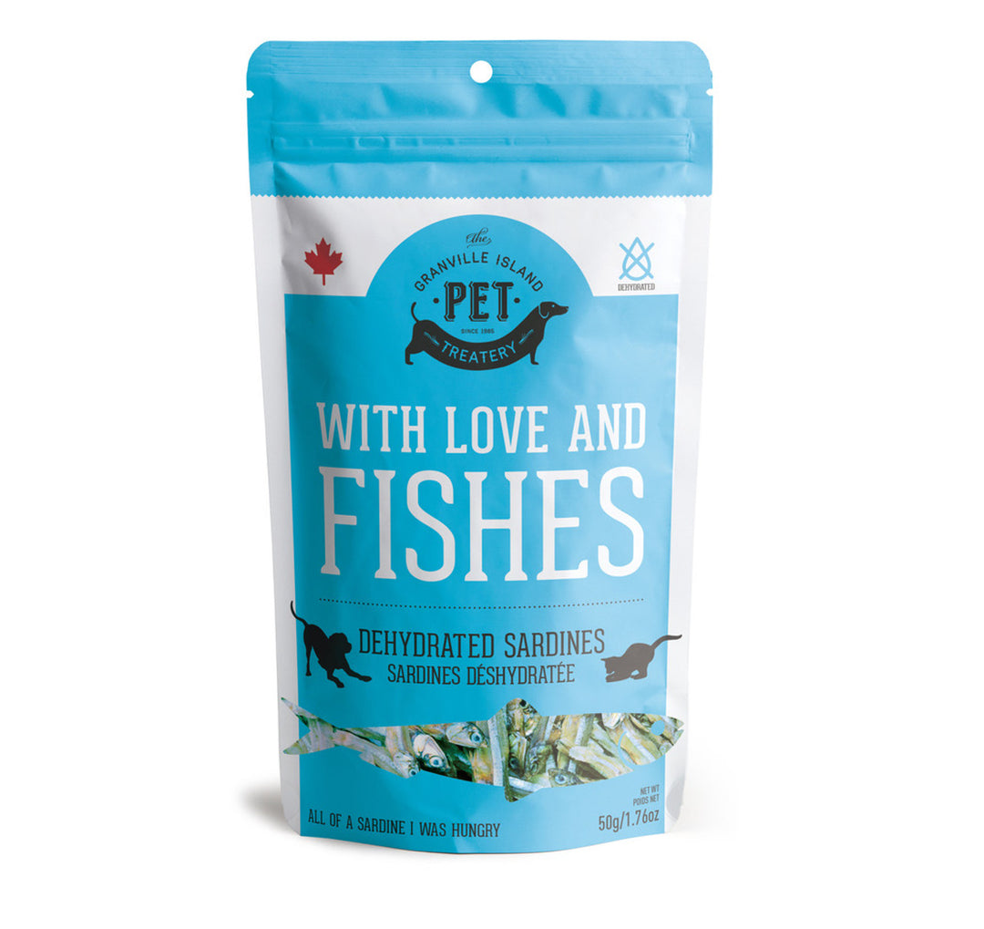 Granville Dried Sardines With Love And Fishes Treats