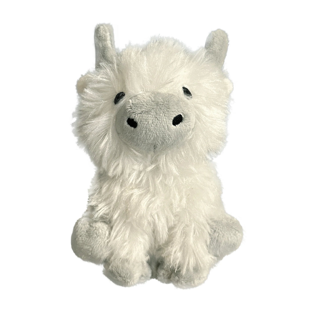 foufouBRANDS™ fouFIT™ Highland Cow Plushies Small 6" Dog Toy