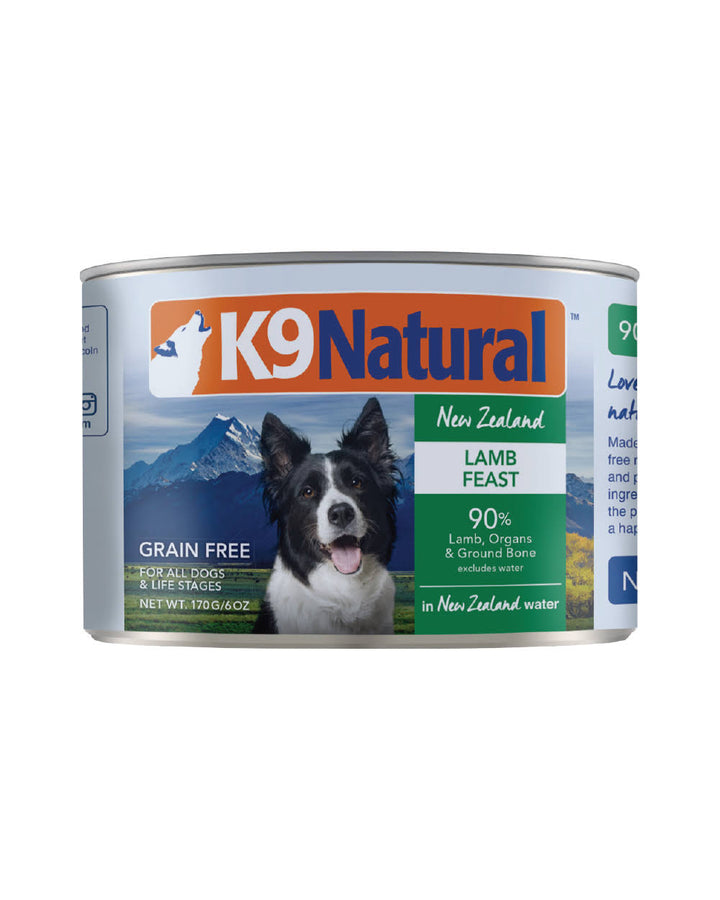 K9 Natural New Zealand Lamb Feast Wet Dog Food 6 oz