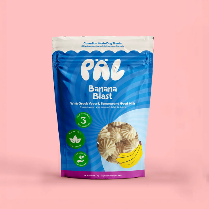 PAL Banana Blast Dog Treats