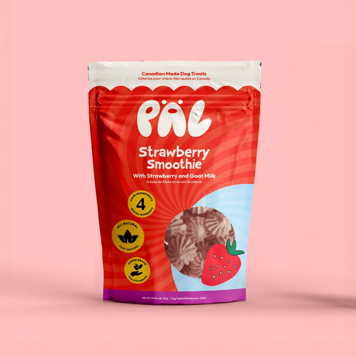 PAL Strawberry Smoothie Dog Treats