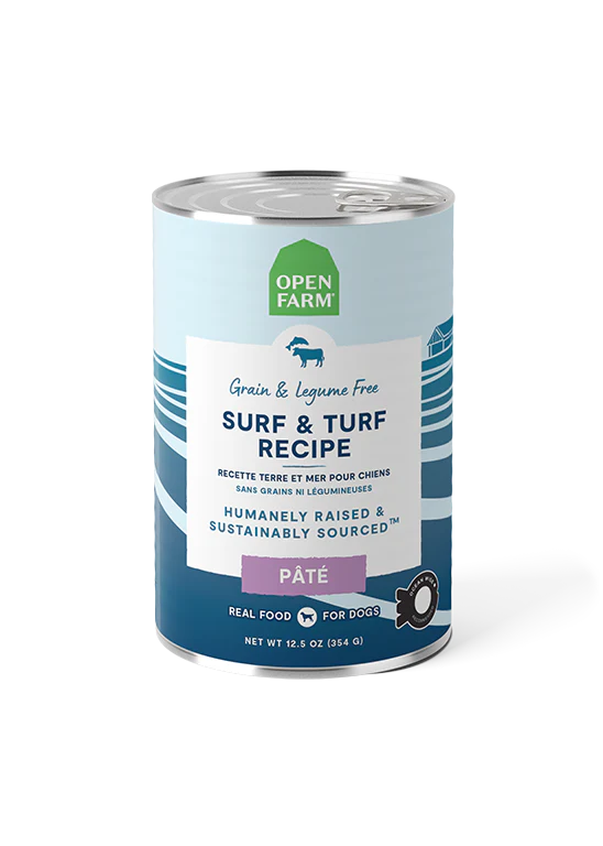 Open Farm Grain Free Surf & Turf Recipe Wet Dog Food 12.5oz