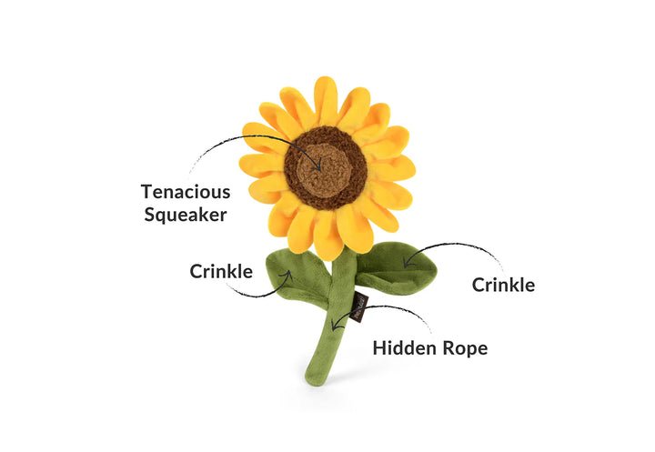 PET P.L.A.Y. – Plush Blooming Buddies Collection – Sassy Sunflower