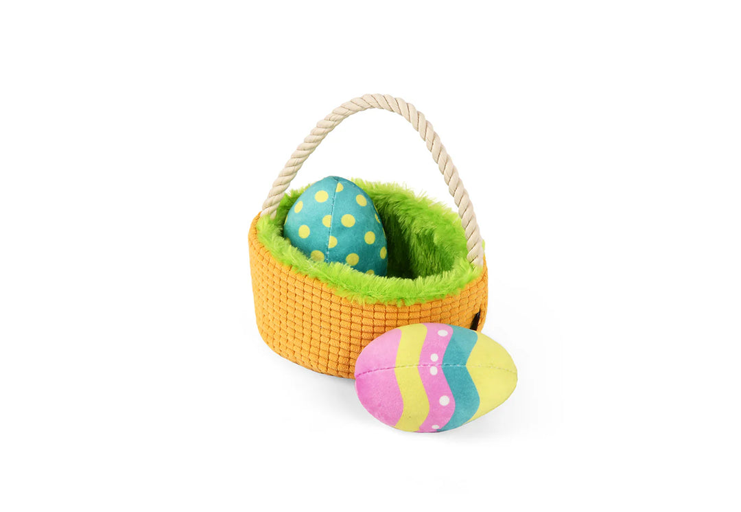 PET P.L.A.Y  Hippity Hoppity Eggs-cellent Basket