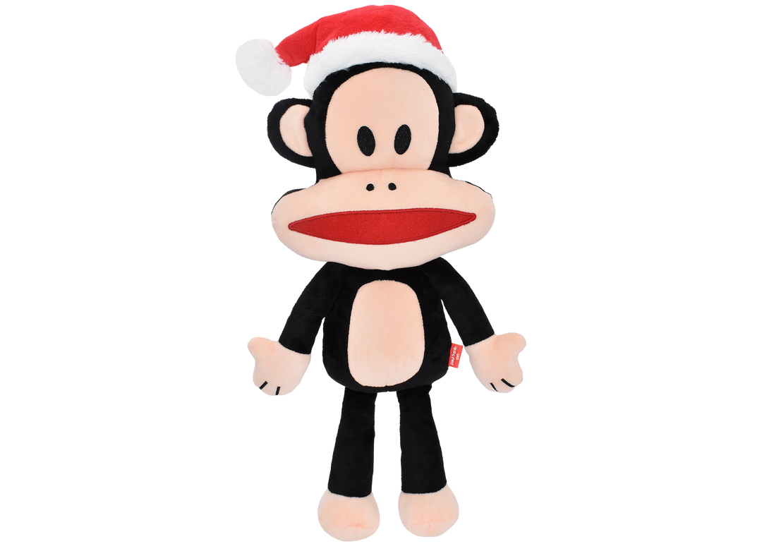 Multipet™ Paul Frank Julius the Monkey with Santa Hat Dog Toy