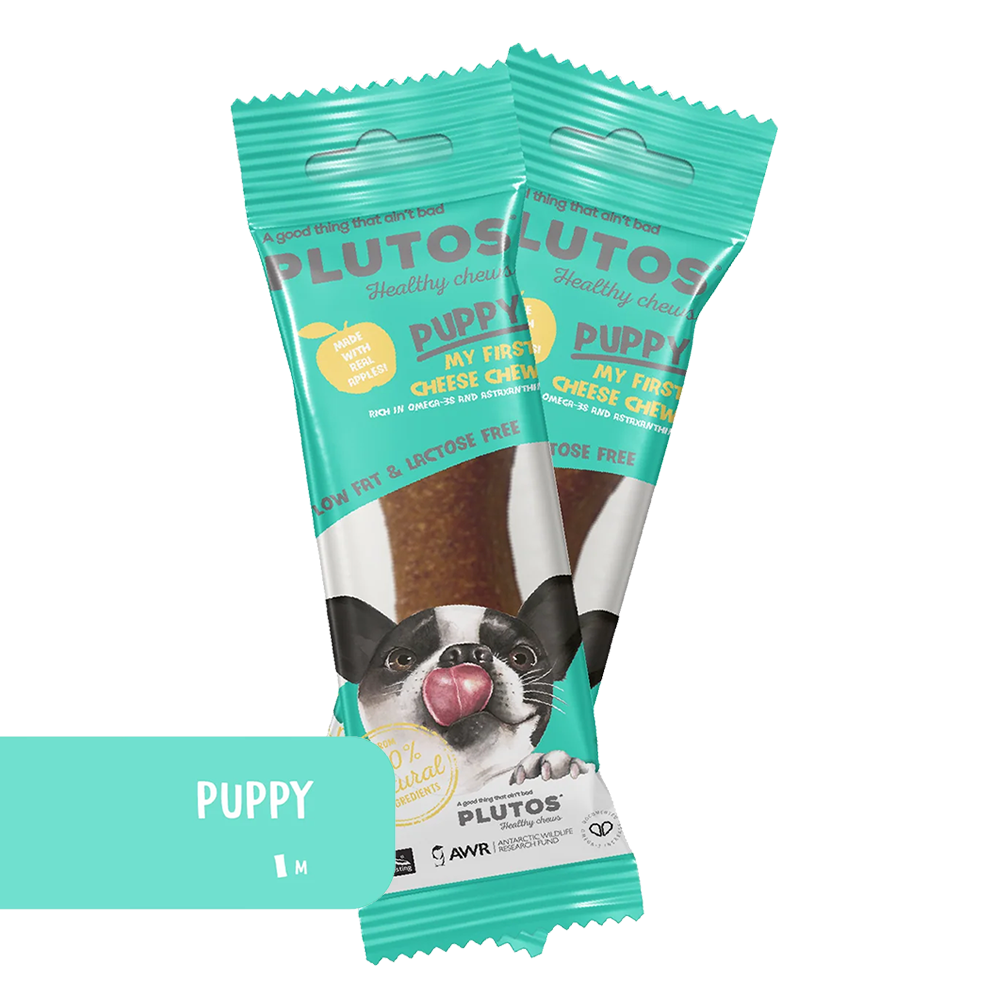 Plutos Puppy - Cheese, Apple & Krill 60g