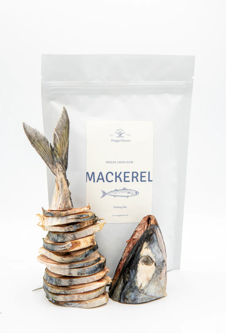 Doggo Hearts Freeze-Dried Mackerel