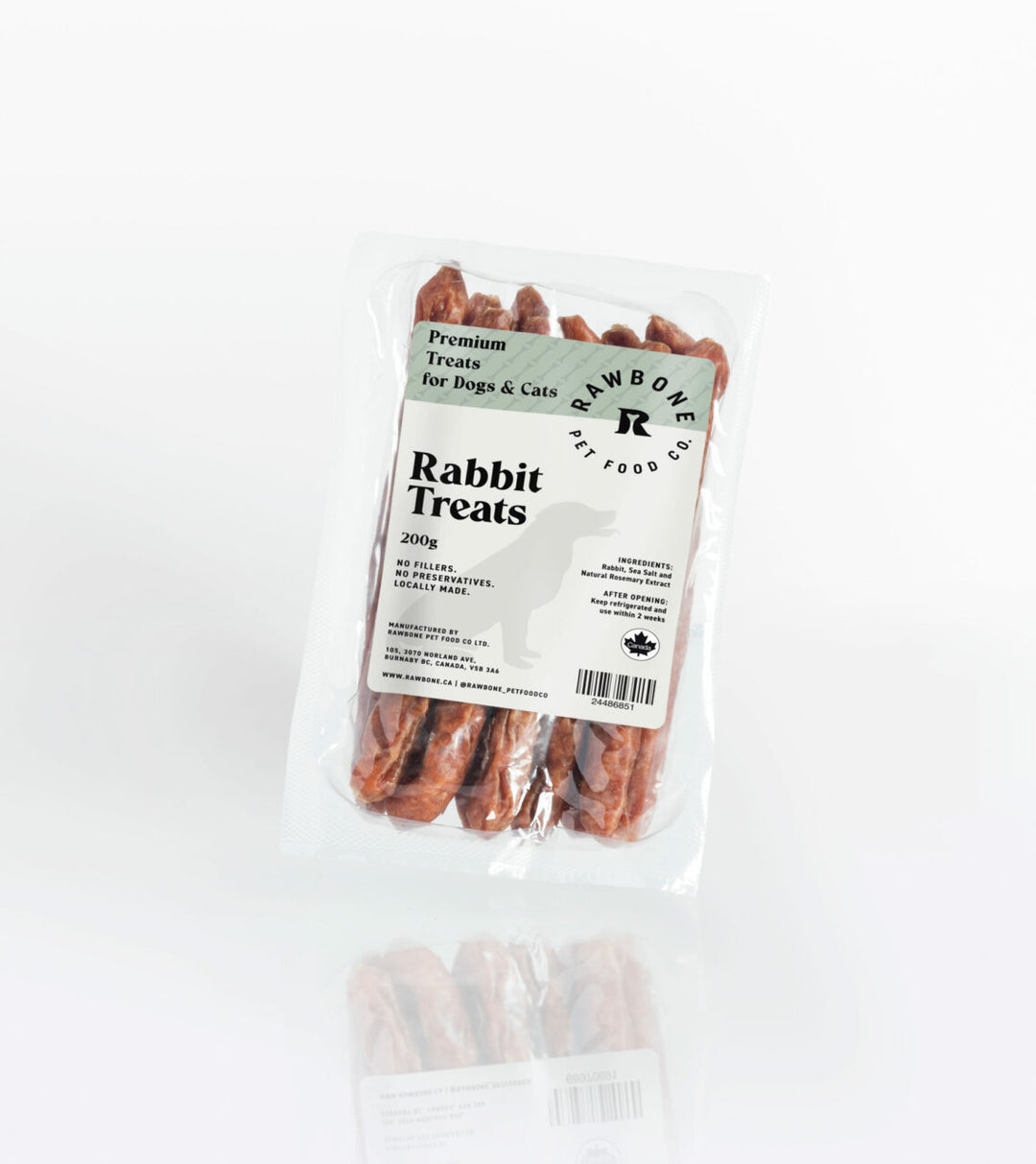 Rawbone Pet Food Co. Rabbit Treats