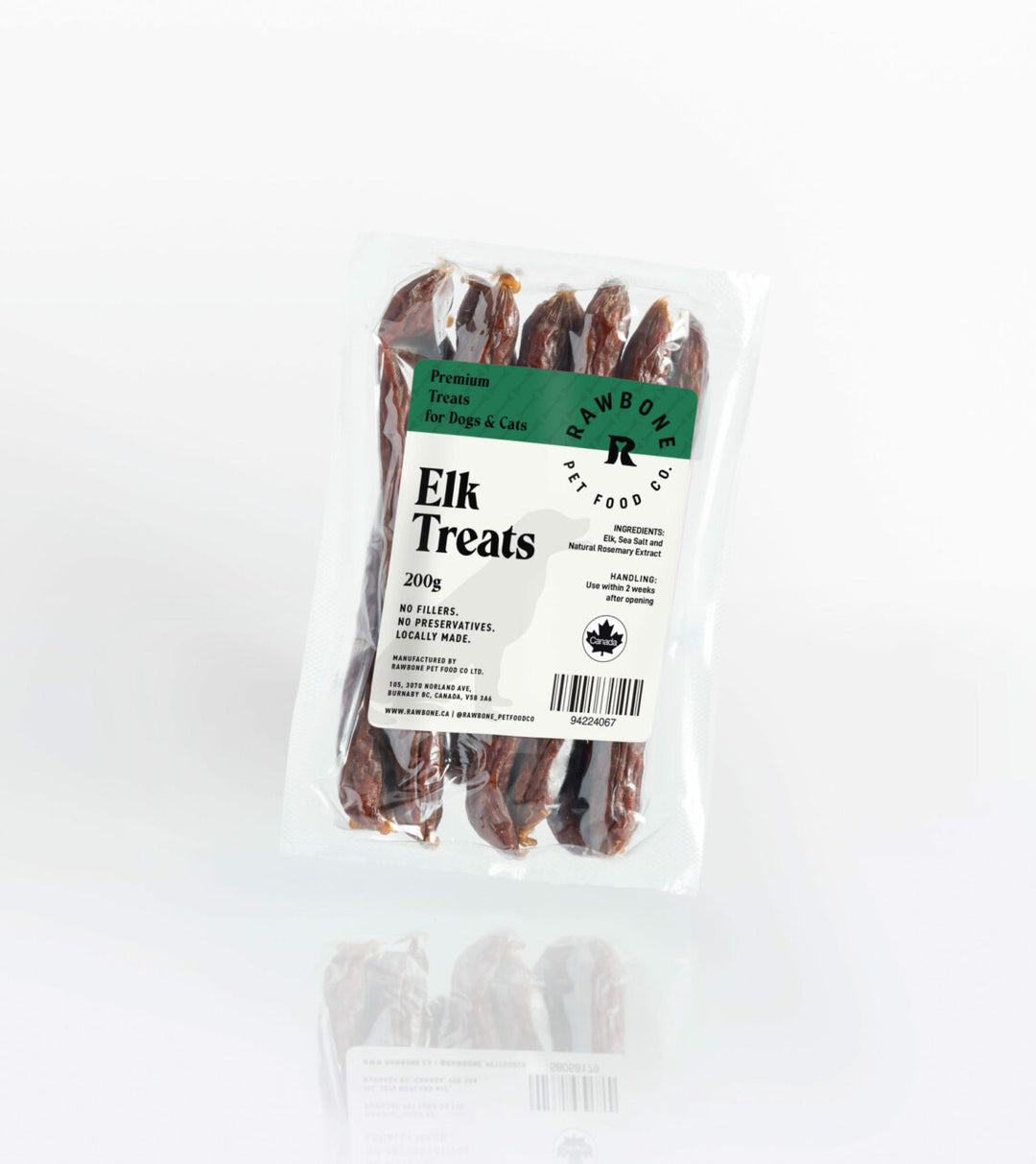 Rawbone Pet Food Co. Elk Treats