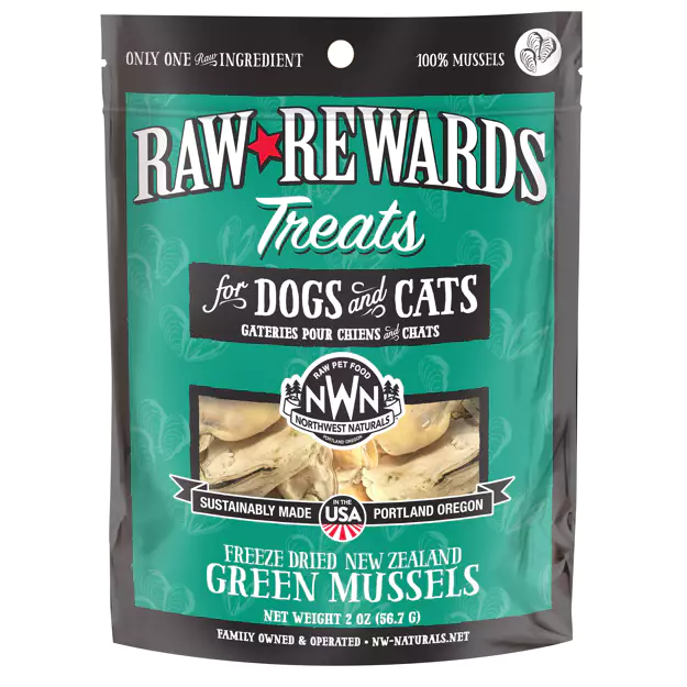 Northwest Naturals Freeze-dried Treats 57g - Green Lipped Mussels