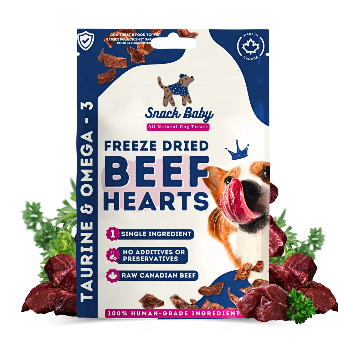 Snack Baby 100% Beef Hearts