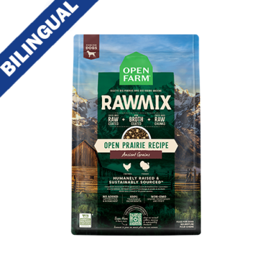 Open Farm® RawMix Open Prairie Recipe with Ancient Grains Dry Dog Food 20lb